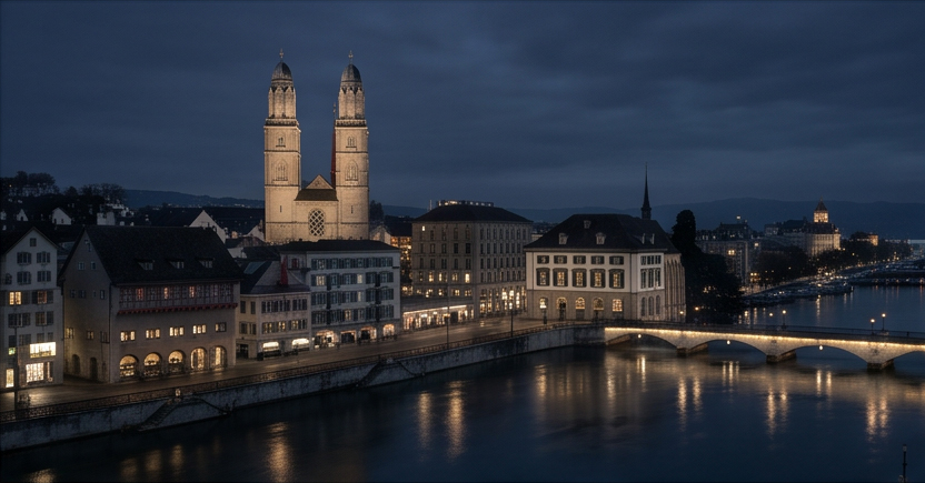 Zürich bei Nacht
