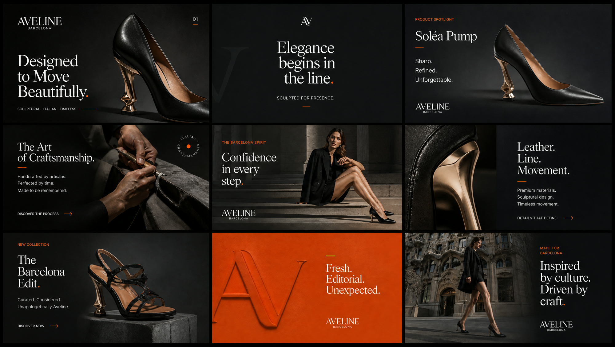 Aveline social media board 2